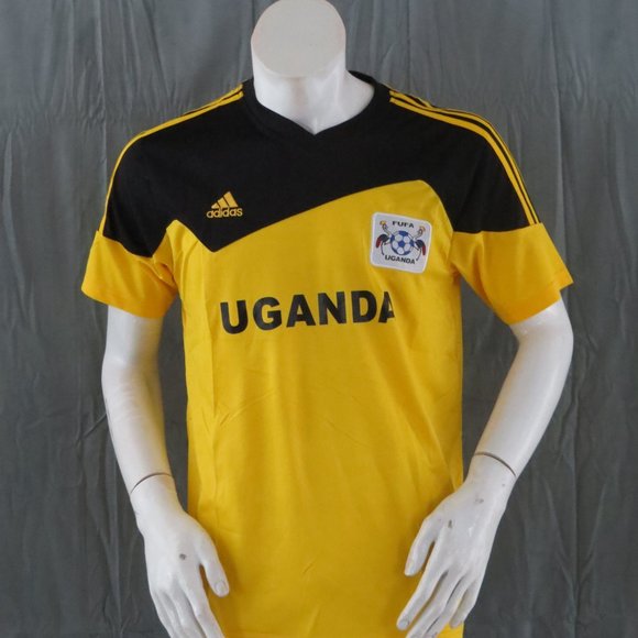 Team Uganda Soccer Jersey - 2016 Home Jersey by Adidas - Youth Extra Large - Picture 4 of 11